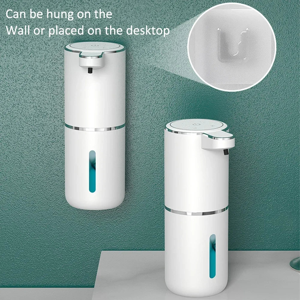380ML Automatic Foam Soap Dispenser with USB Charging and Smart Sensor
