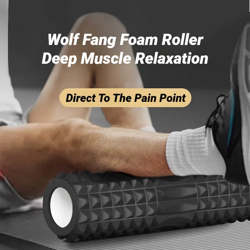 Zyvomart Super Load-Bearing Foam Massage Roller Hollow Column Fitness Equipment