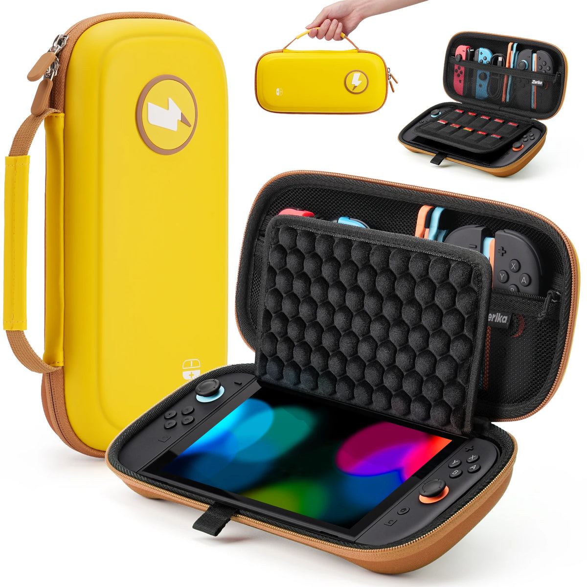 Zyvomart Waterproof Travel Carrying Case for Nintendo Switch 2 & Switch OLED