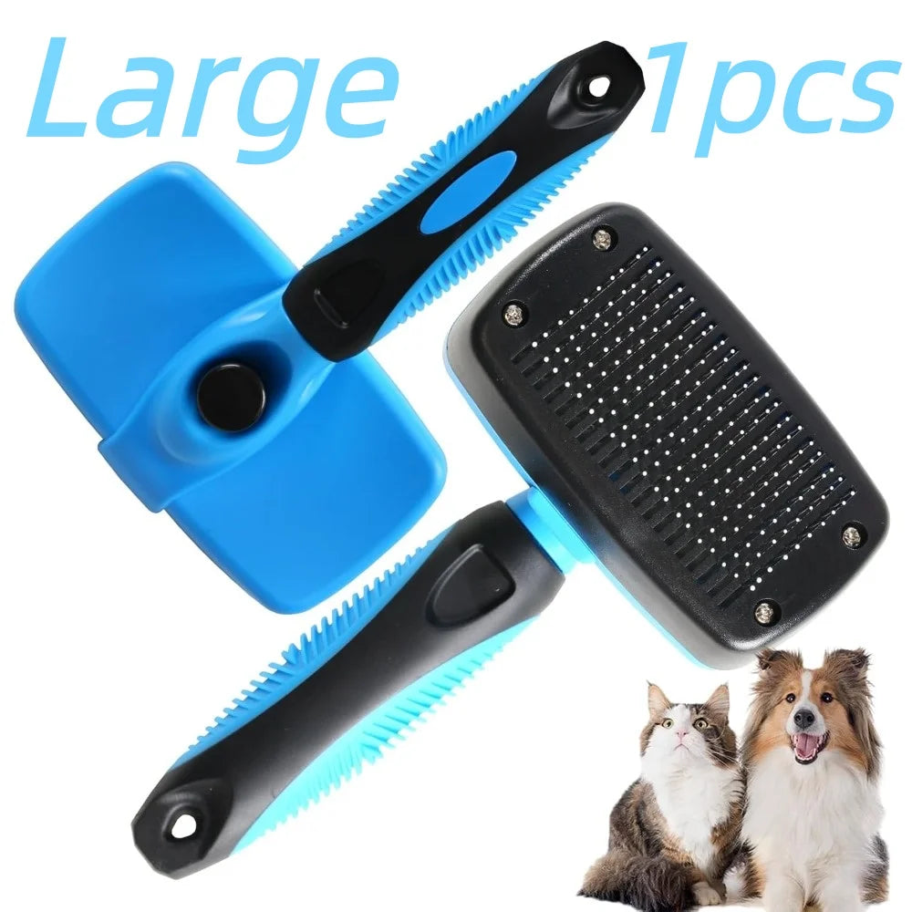 Zyvomart Cat Corner Scratcher Self Groomer with Catnip - Wall Corner Massage Comb & Hair Grooming Brush