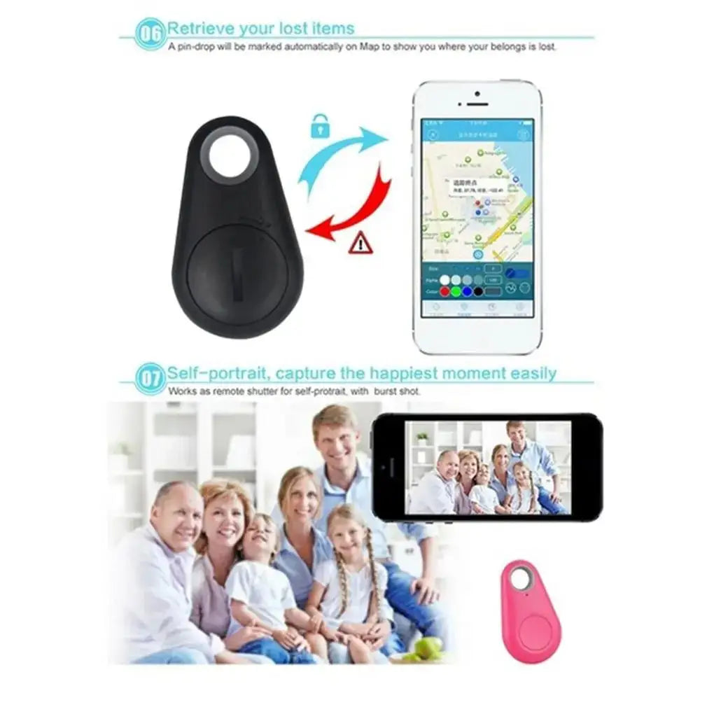 Wireless Mini Bluetooth GPS Tracker and Anti-Lost Smart TagIndoor Weather Station
