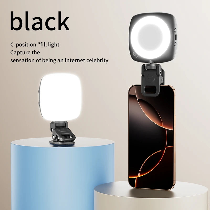 Zyvomart Portable Phone Selfie Light Rechargeable Pocket Makeup Fill Lamp
