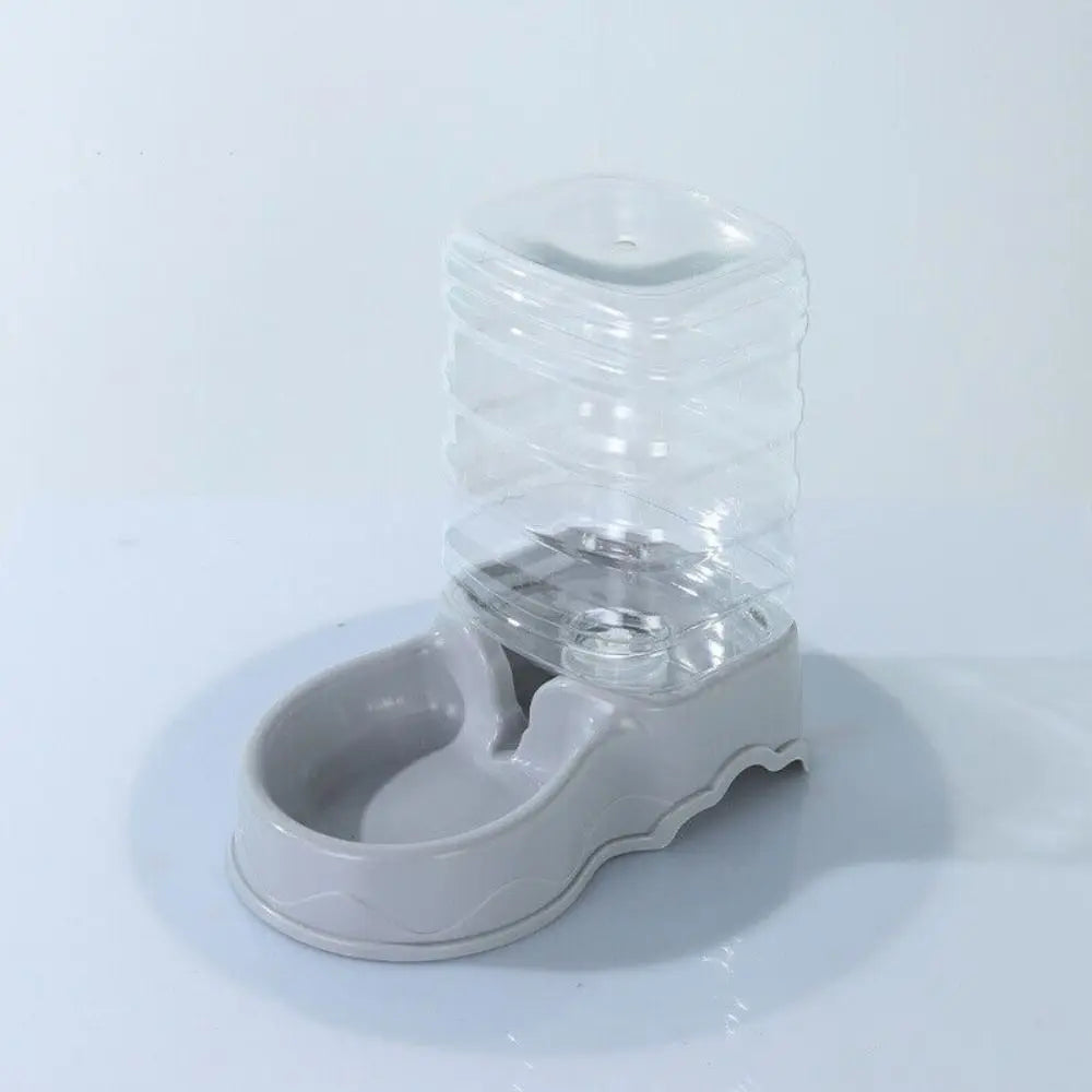 Zyvomart 3.8L Automatic Pet Feeder & Water Fountain Dispenser Bowl for Cats & Dogs