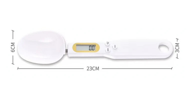 Digital Electronic Kitchen Weighing Spoon Scale with LCD Display for Coffee and Food Measurement