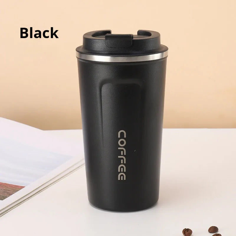 Insulated Stainless Steel Travel Coffee Mug and Car Tumbler