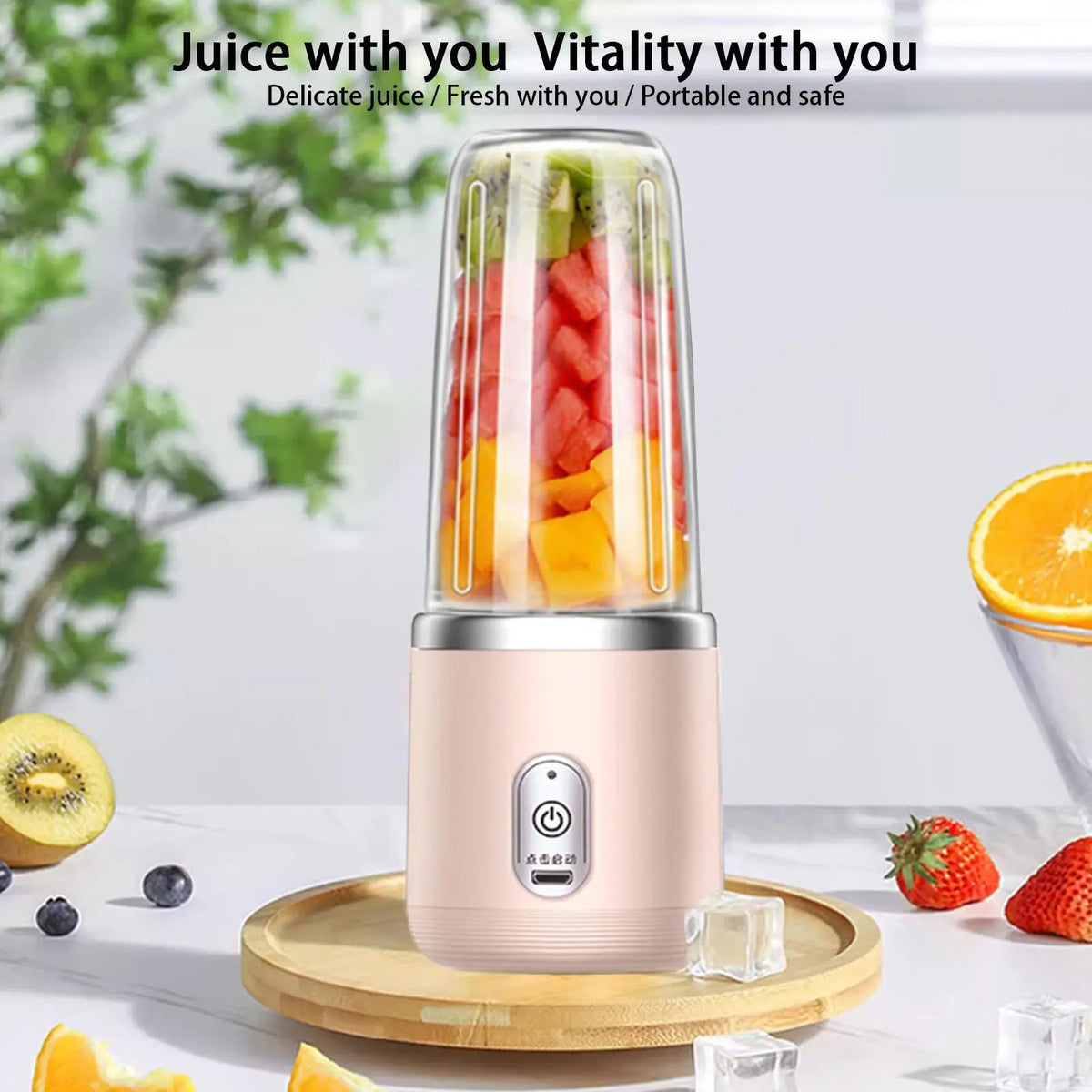 Personal USB Rechargeable Travel Juicer blender Cup