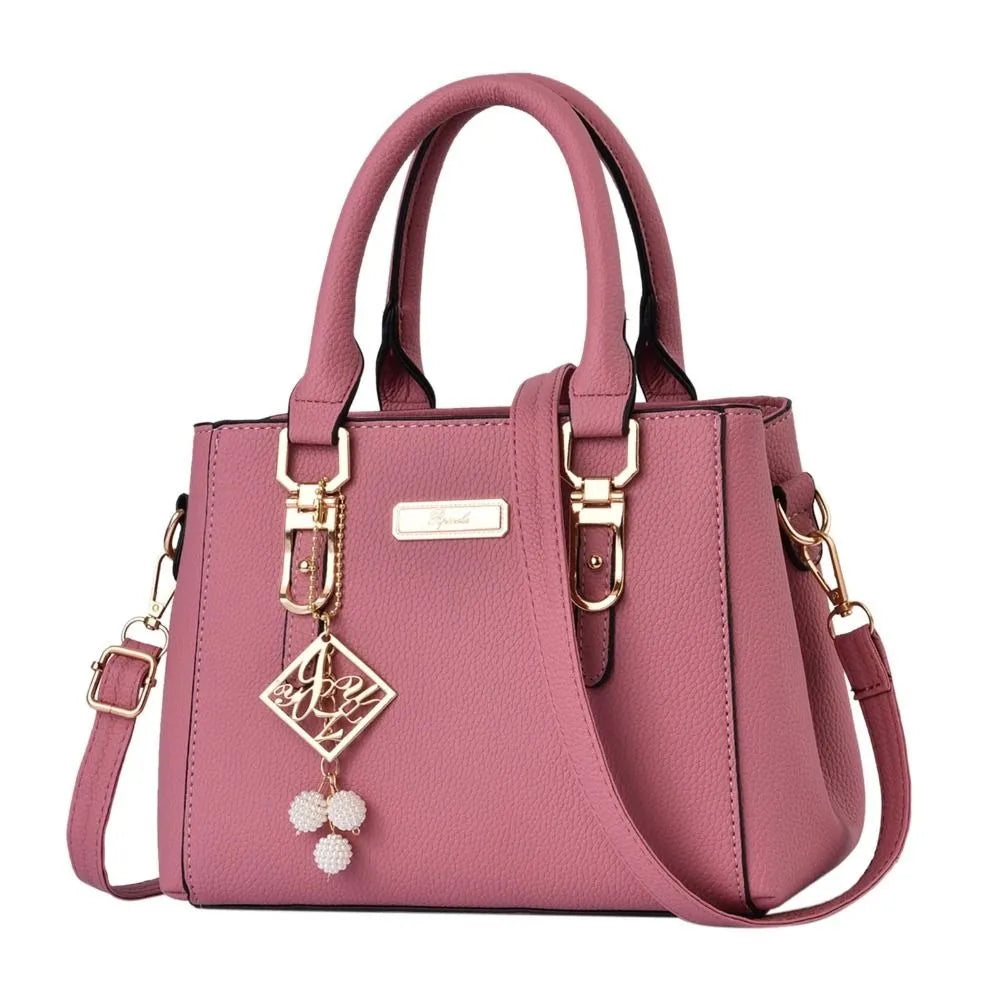 Zyvomart Large Capacity Soft Leather Shoulder Bag and Casual Messenger Handbag