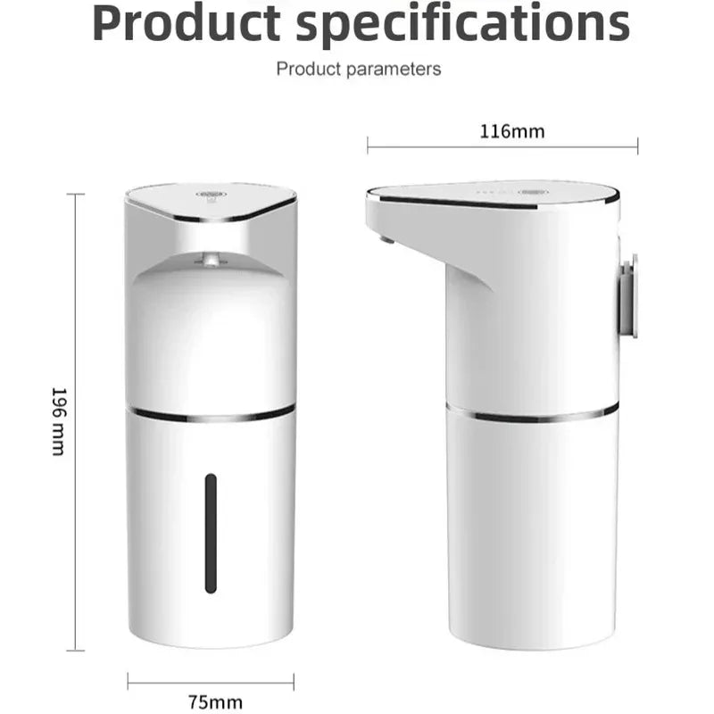 Automatic Foam Soap Dispenser with USB Charging and Smart Sensor for Bathroom