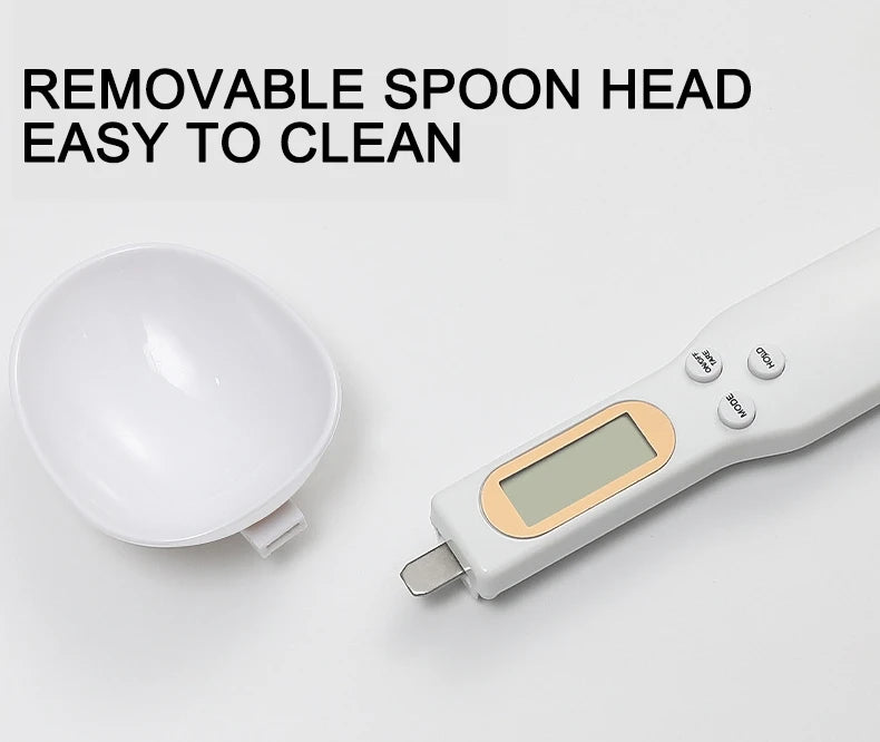 Digital Electronic Kitchen Weighing Spoon Scale with LCD Display for Coffee and Food Measurement