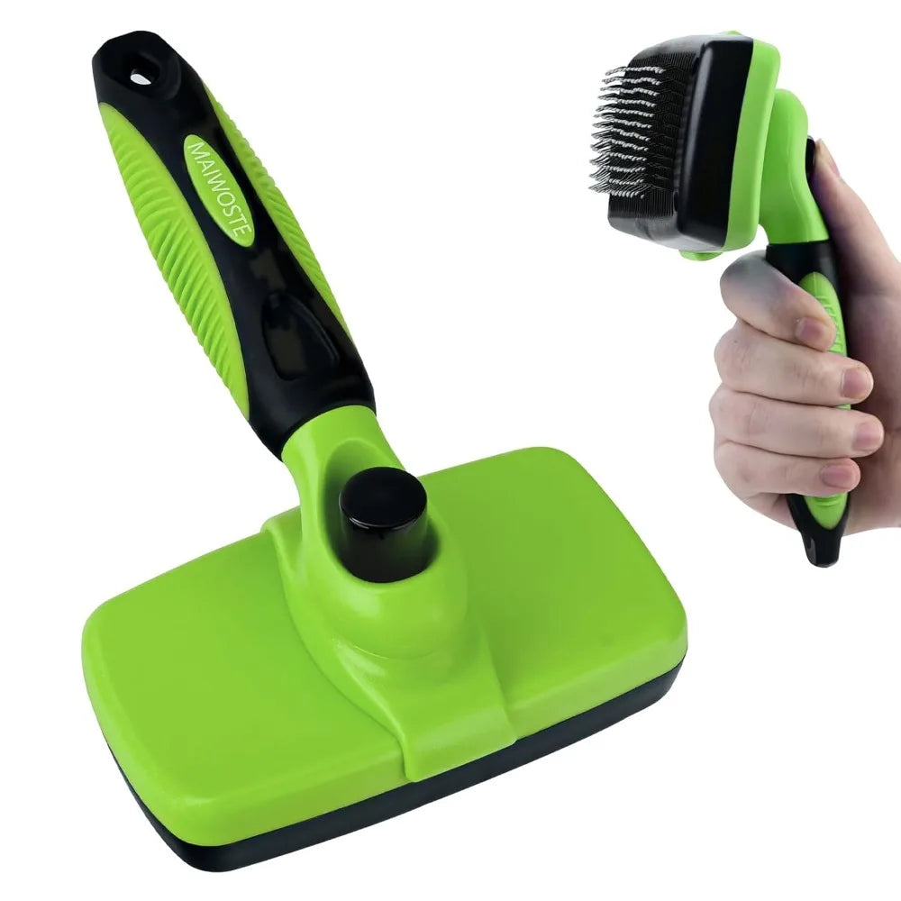Zyvomart Cat Corner Scratcher Self Groomer with Catnip - Wall Corner Massage Comb & Hair Grooming Brush