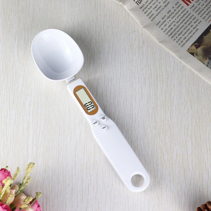 Digital Electronic Kitchen Weighing Spoon Scale with LCD Display for Coffee and Food Measurement
