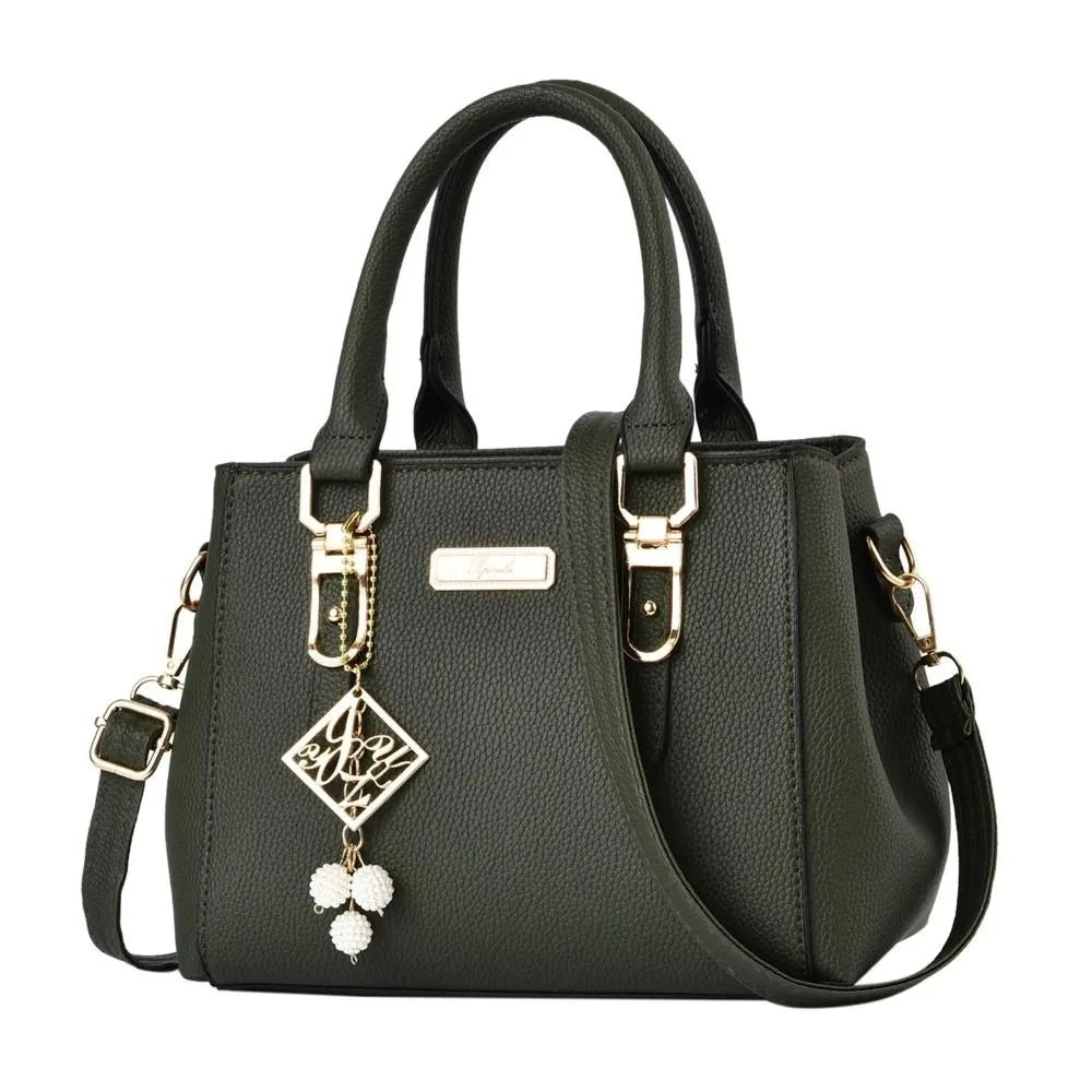Zyvomart Large Capacity Soft Leather Shoulder Bag and Casual Messenger Handbag