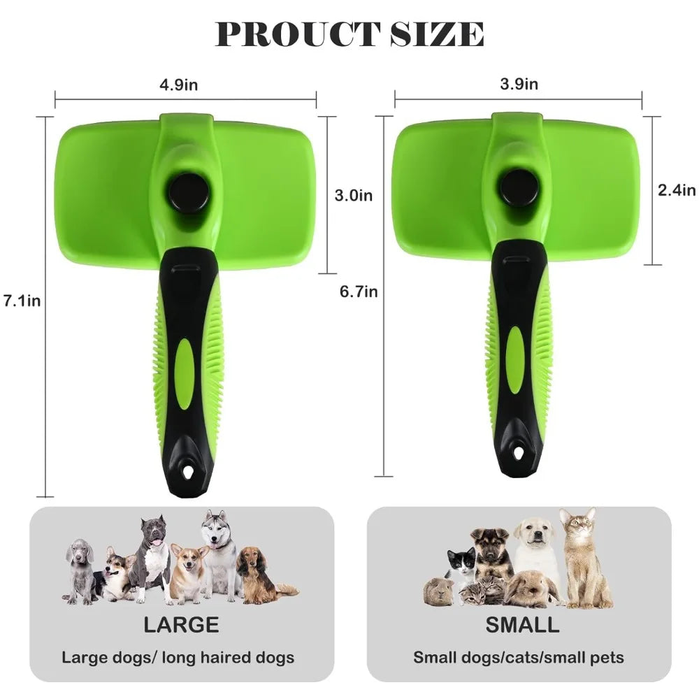 Zyvomart Cat Corner Scratcher Self Groomer with Catnip - Wall Corner Massage Comb & Hair Grooming Brush