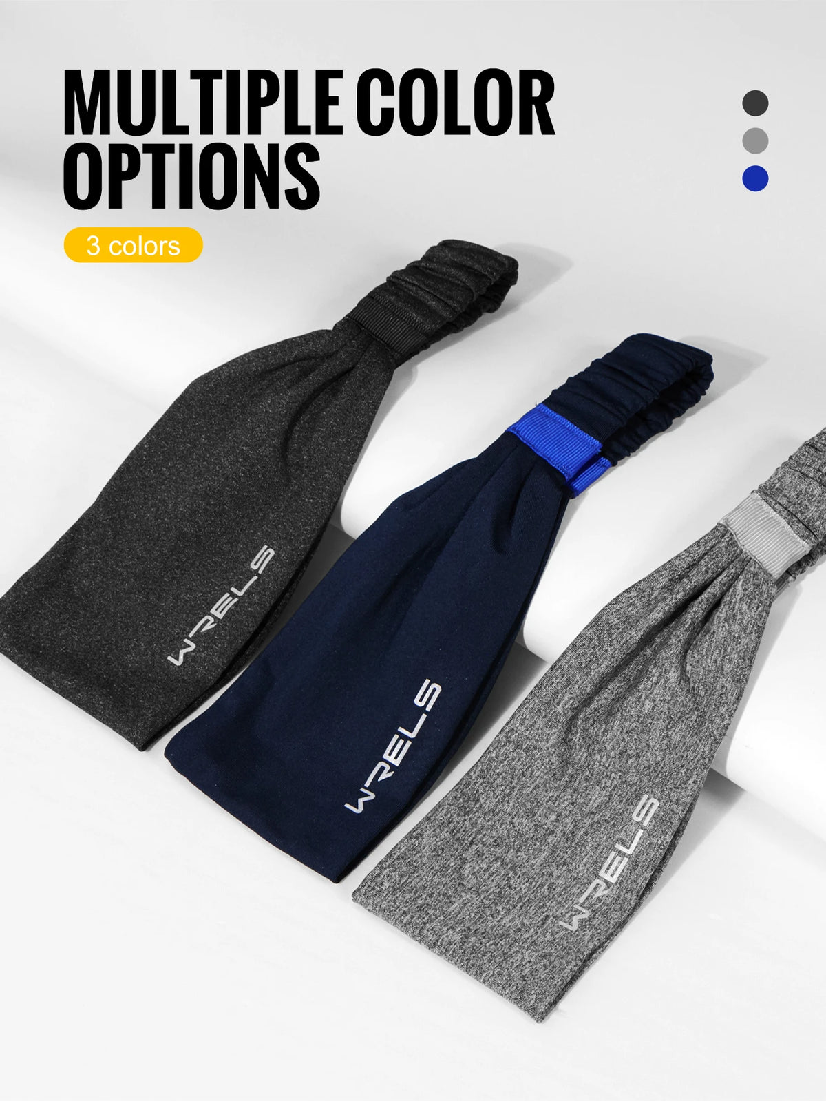 Zyvomart WRELS Sports Headbands Moisture Wicking Sweatbands for Running