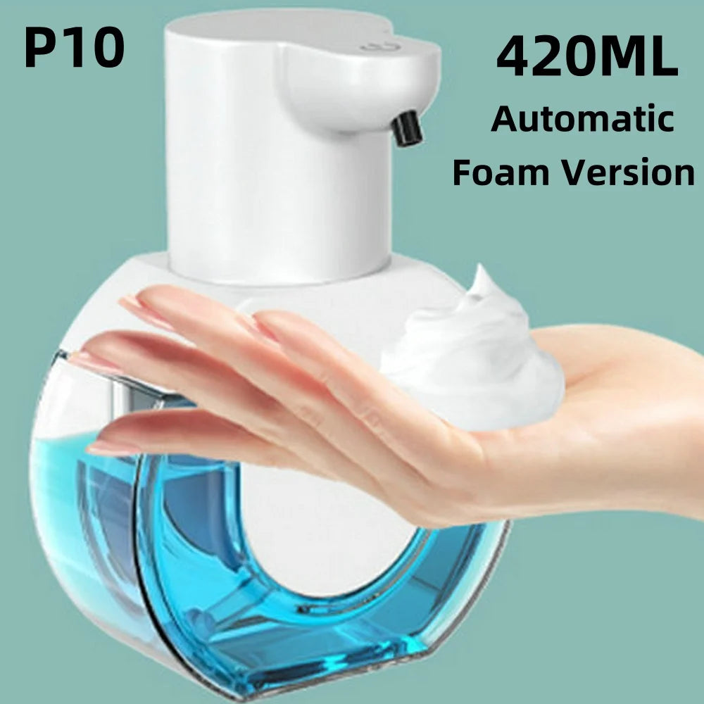 380ML Automatic Foam Soap Dispenser with USB Charging and Smart Sensor