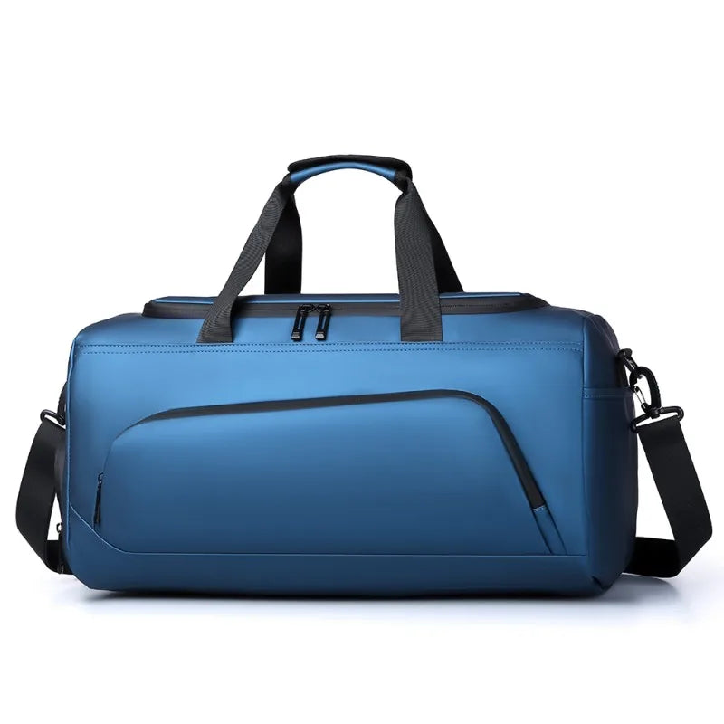 Zyvomart Large Capacity Sports Gym Bag Portable Travel Duffel with Shoe Storage