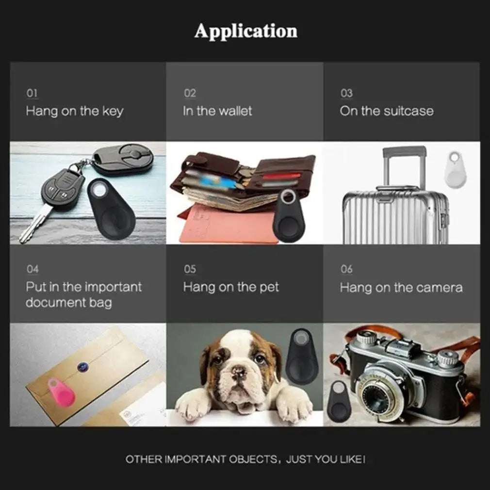 Wireless Mini Bluetooth GPS Tracker and Anti-Lost Smart TagIndoor Weather Station