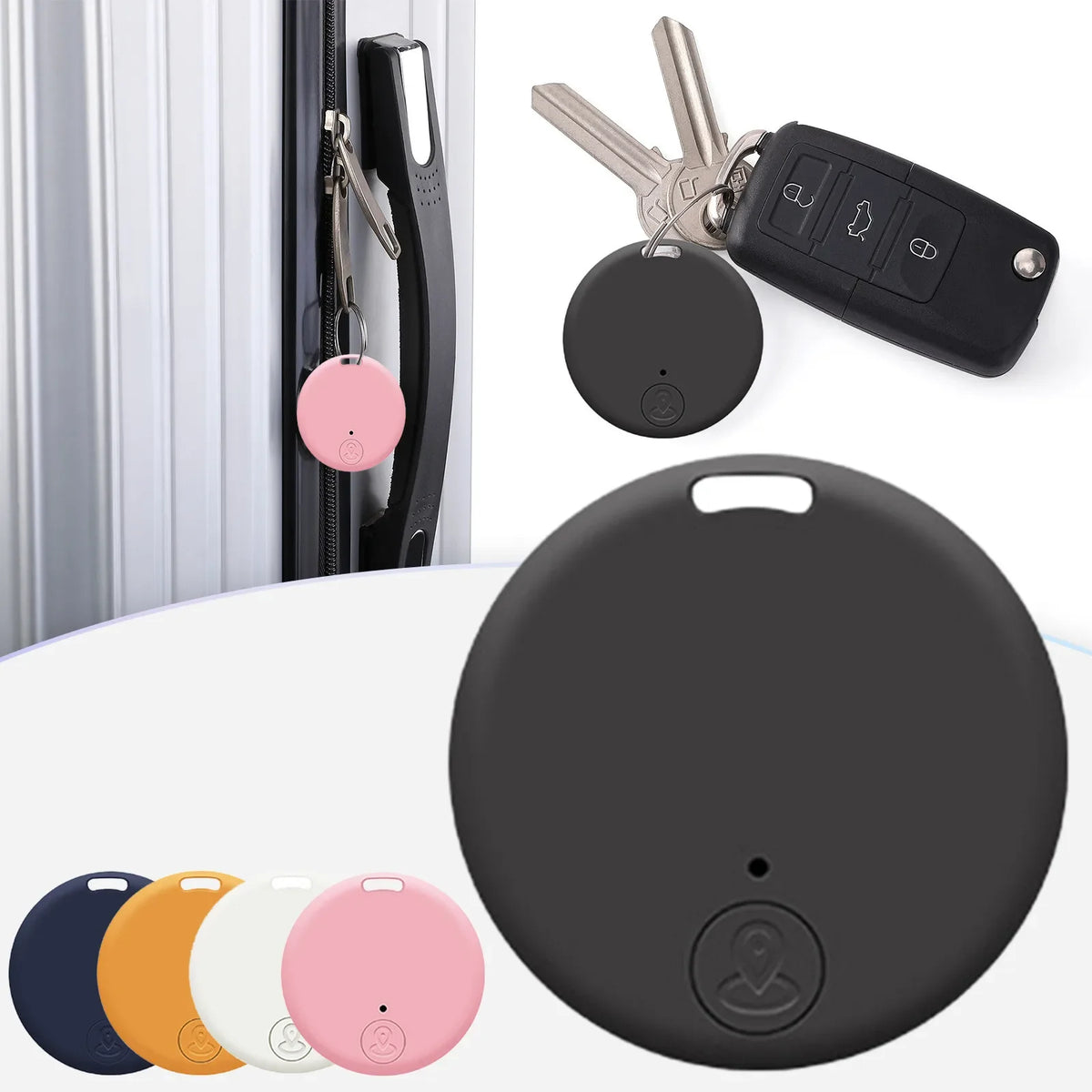 Zyvomart Mini Bluetooth Anti-Lost GPS Locator Smart Tag Key Finder & Pet Tracker