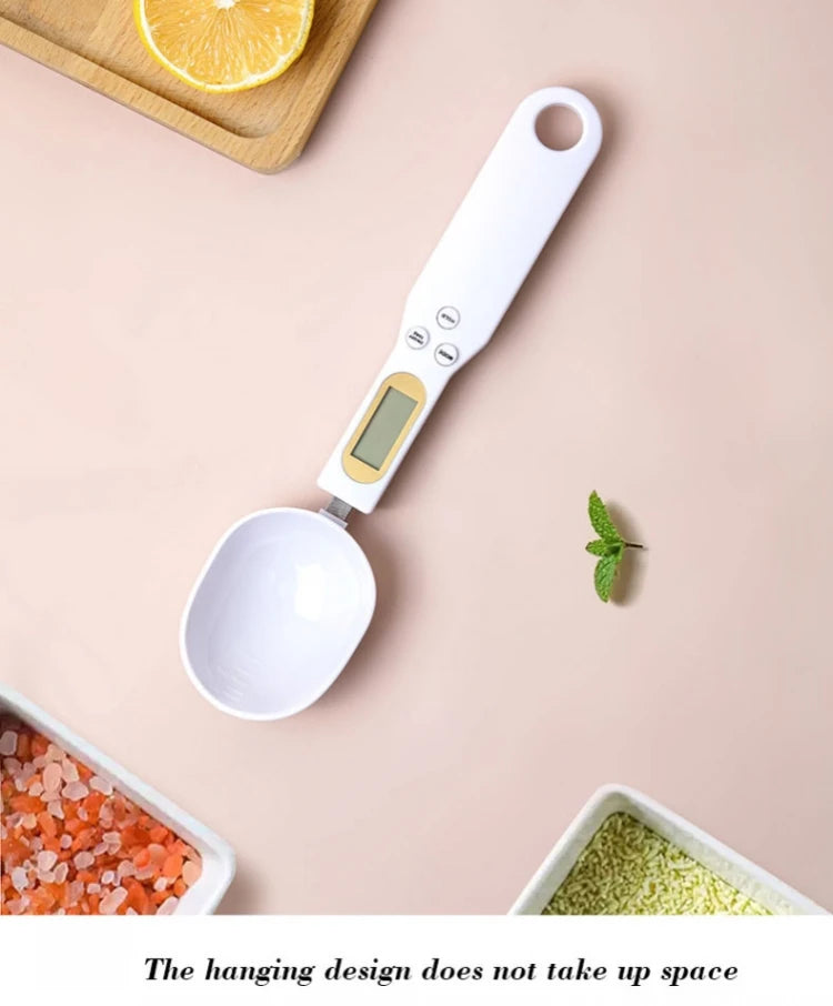 Digital Electronic Kitchen Weighing Spoon Scale with LCD Display for Coffee and Food Measurement