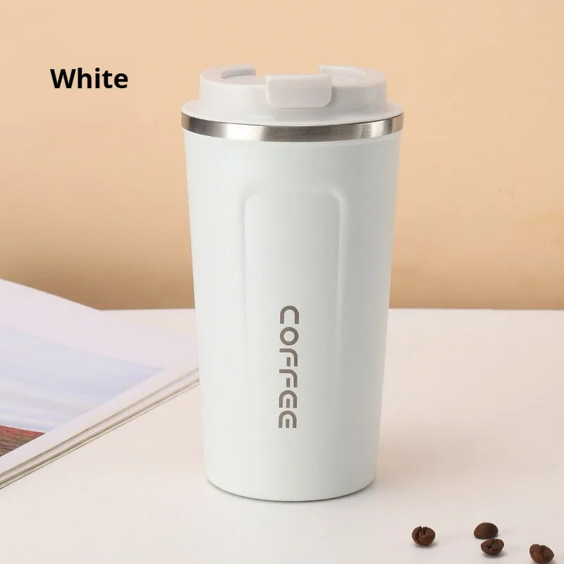Insulated Stainless Steel Travel Coffee Mug and Car Tumbler