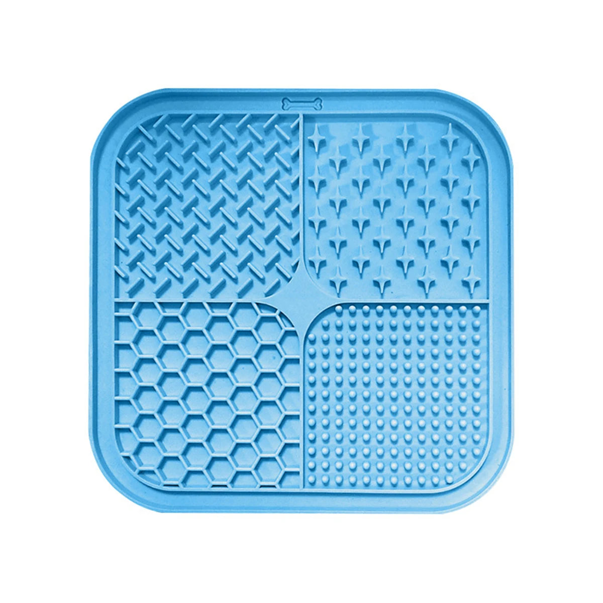 Zyvomart 1PC Silicone Pet Lick Mat Slow Feeder Pad with Suction Cups