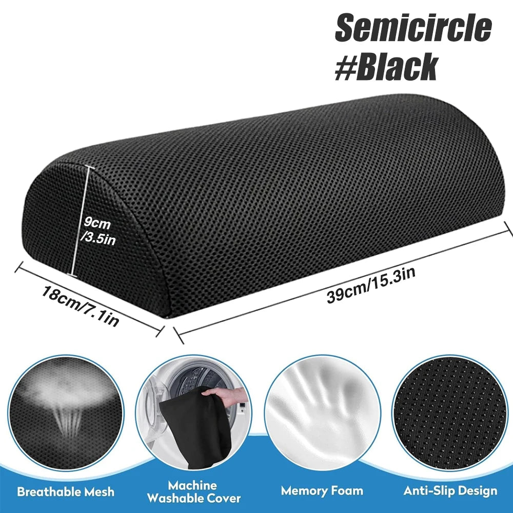 Zyvomart Ergonomic Foot Rest Cushion Pillow for Under Desk Office Chair Support