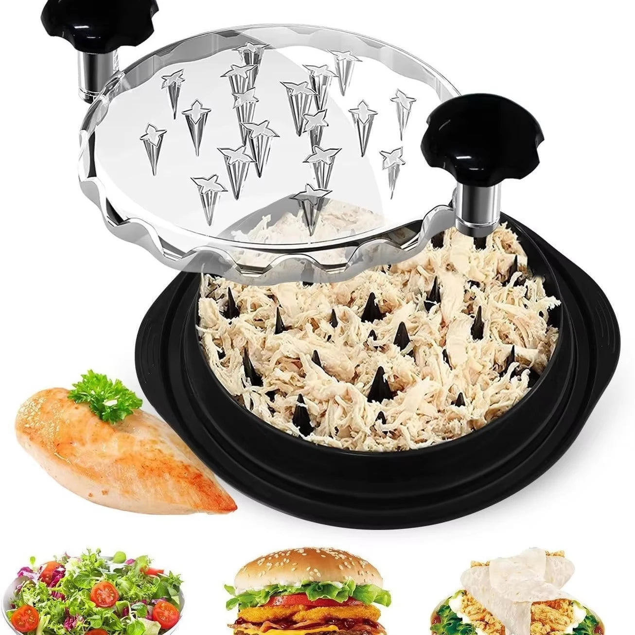Manual Chicken Shredder and Meat Grinder Tool