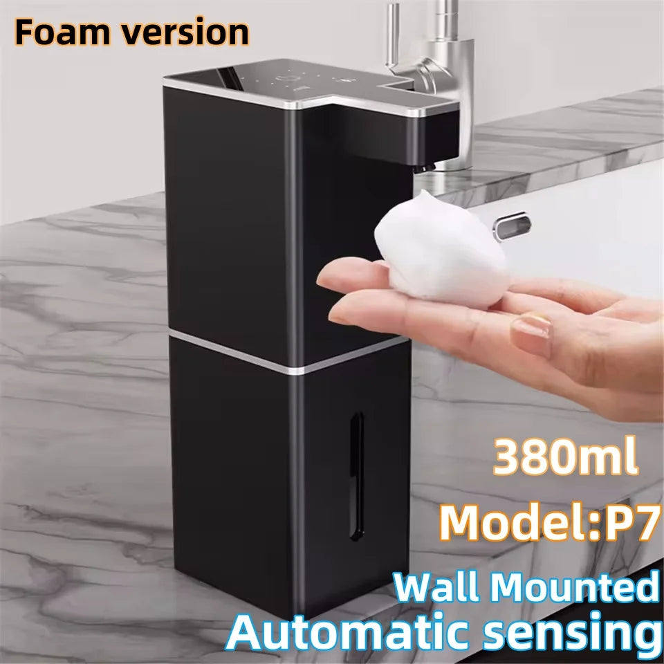 380ML Automatic Foam Soap Dispenser with USB Charging and Smart Sensor