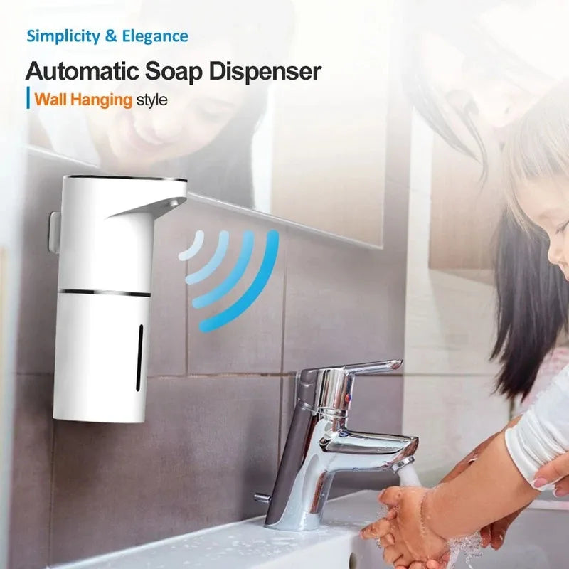 Automatic Foam Soap Dispenser with USB Charging and Smart Sensor for Bathroom