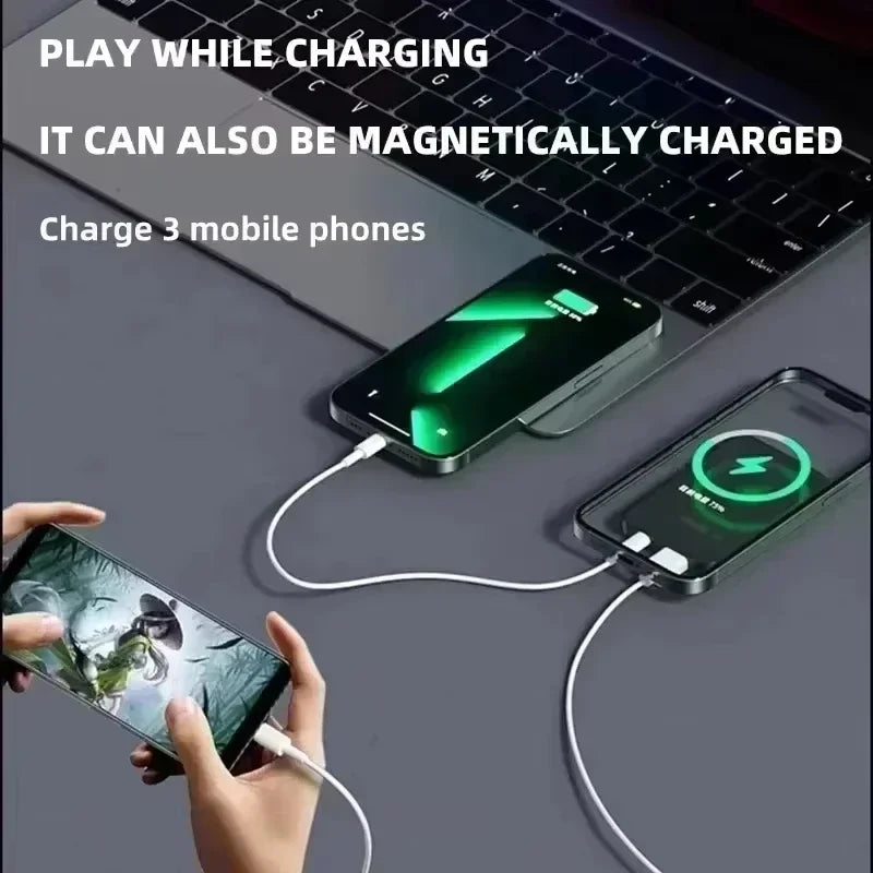 Lenovo Magnetic Wireless Power Bank and Fast Portable Charger