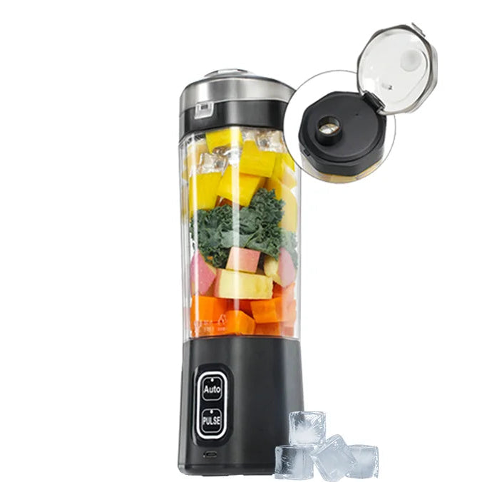 Portable Electric Juice Maker and 6-Blade Blender 700ML