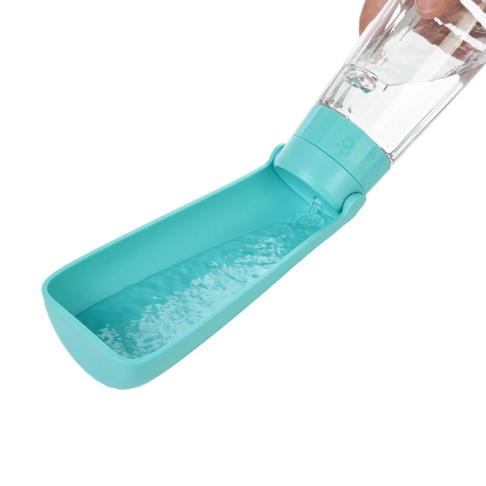 Zyvomart Outdoor Portable Dog Water Bottle Leak Proof Pet Drinking Bowl