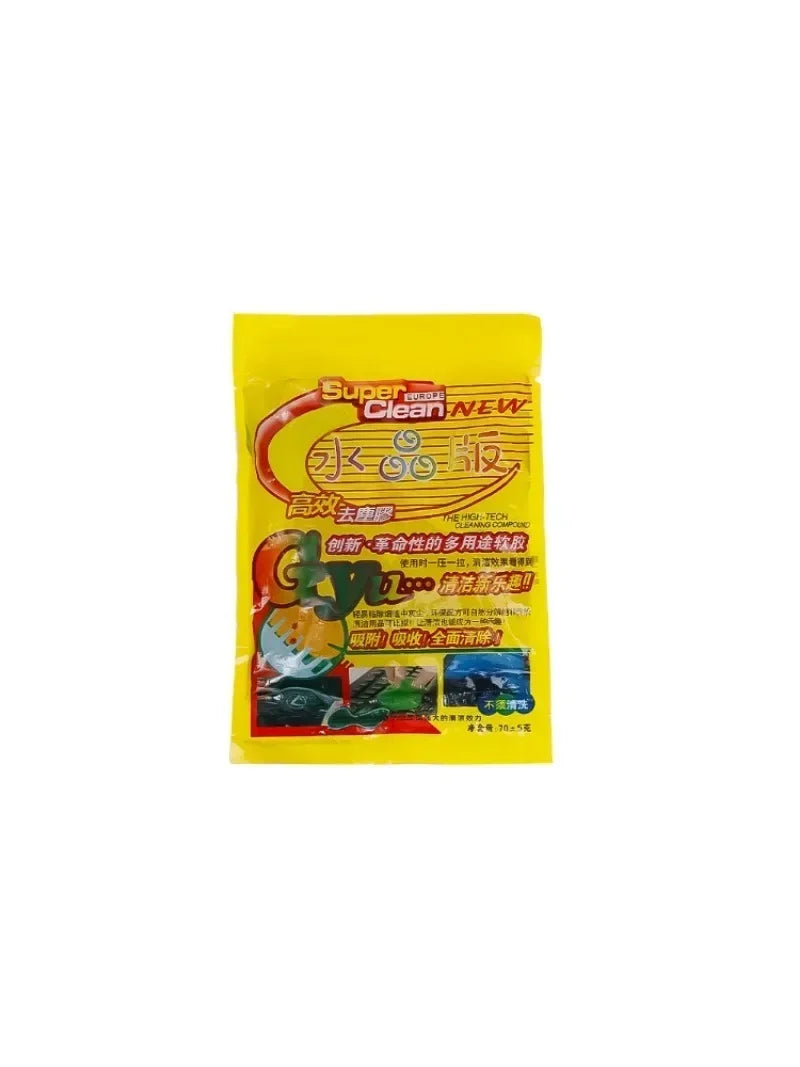 Universal Soft Cleaning Gel and Brush Kit for Laptop Keyboard and Car