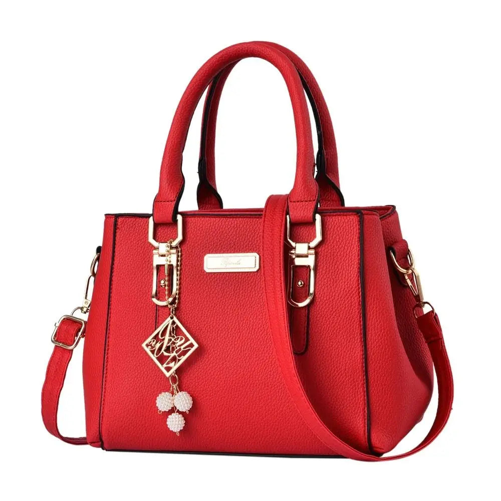 Zyvomart Large Capacity Soft Leather Shoulder Bag and Casual Messenger Handbag