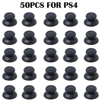 Zyvomart 50 Pcs Replacement Controller Analog Thumbstick Mushroom Grip Cap Cover