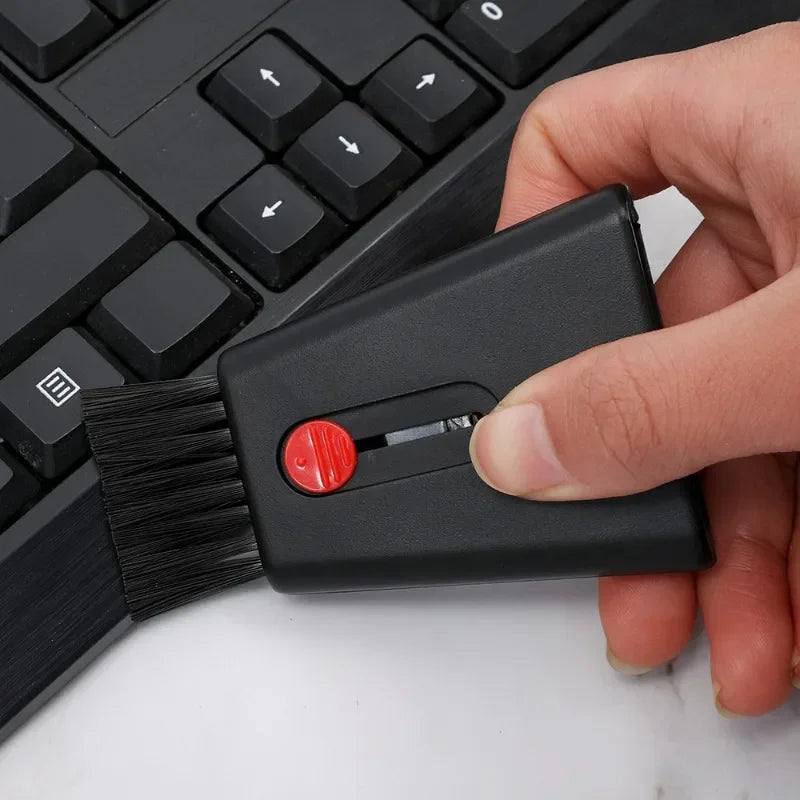 Universal Soft Cleaning Gel and Brush Kit for Laptop Keyboard and Car