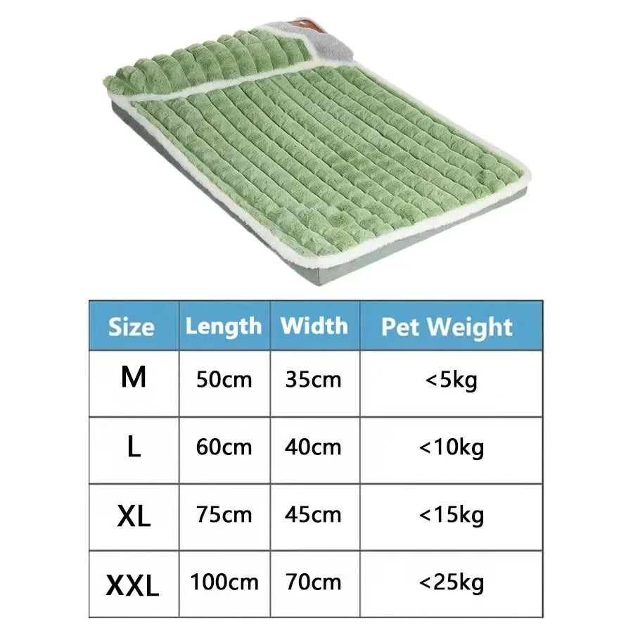 Zyvomart Machine Washable Orthopedic Memory Foam Dog Bed Cushioned Pillow