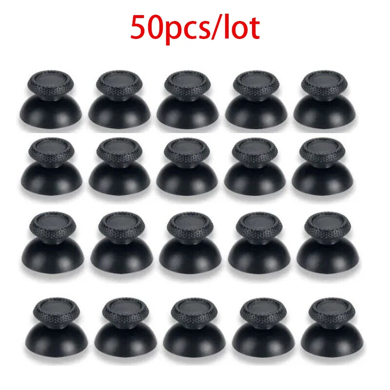 Zyvomart 50 Pcs Replacement Controller Analog Thumbstick Mushroom Grip Cap Cover
