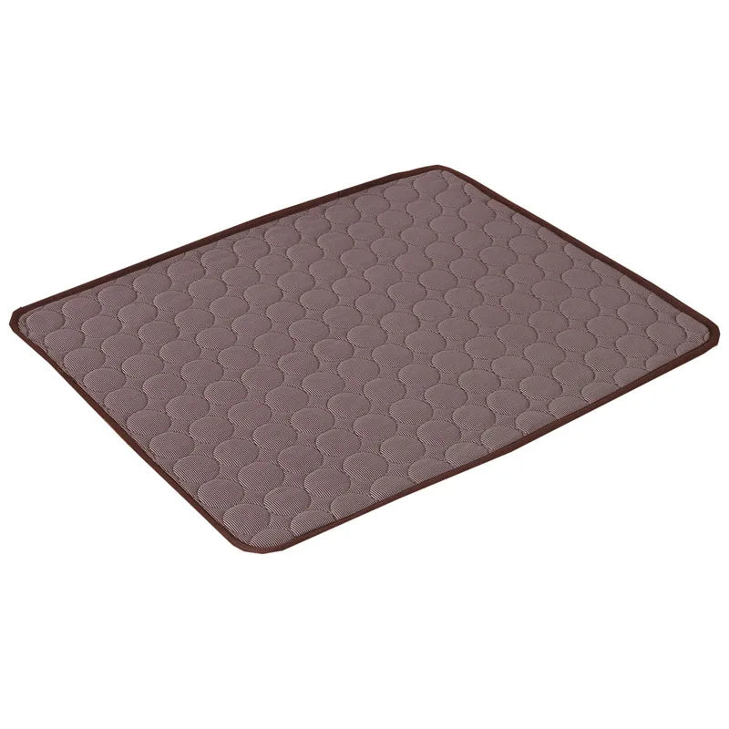Zyvomart Extra-Large Dog Cooling Mat - Summer Pet Ice Pad & Durable Sofa Blanket