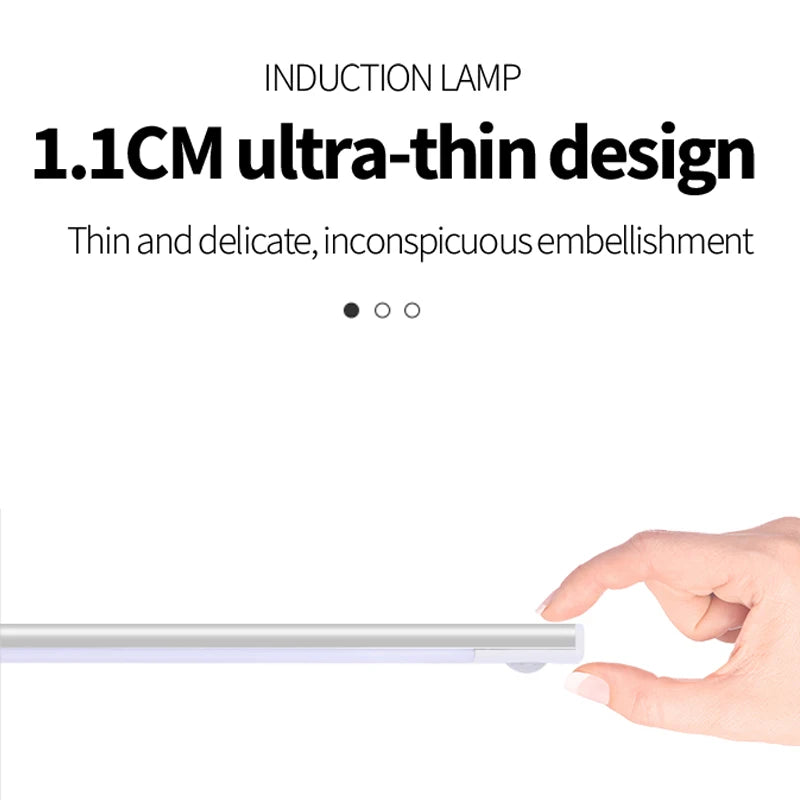 Wireless Motion Sensor LED Night Light and Rechargeable Under Cabinet Lamp