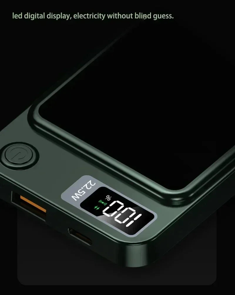 Lenovo Magnetic Wireless Power Bank and Fast Portable Charger