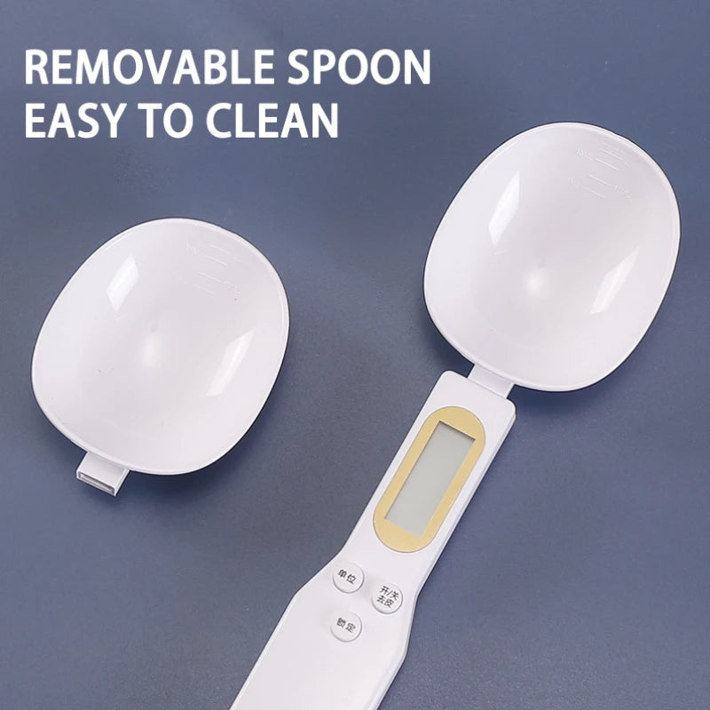 Digital Electronic Kitchen Weighing Spoon Scale with LCD Display for Coffee and Food Measurement