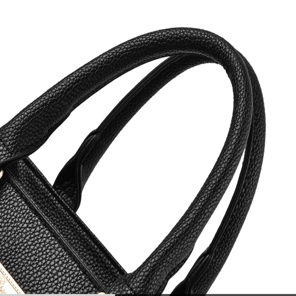 Zyvomart Large Capacity Soft Leather Shoulder Bag and Casual Messenger Handbag