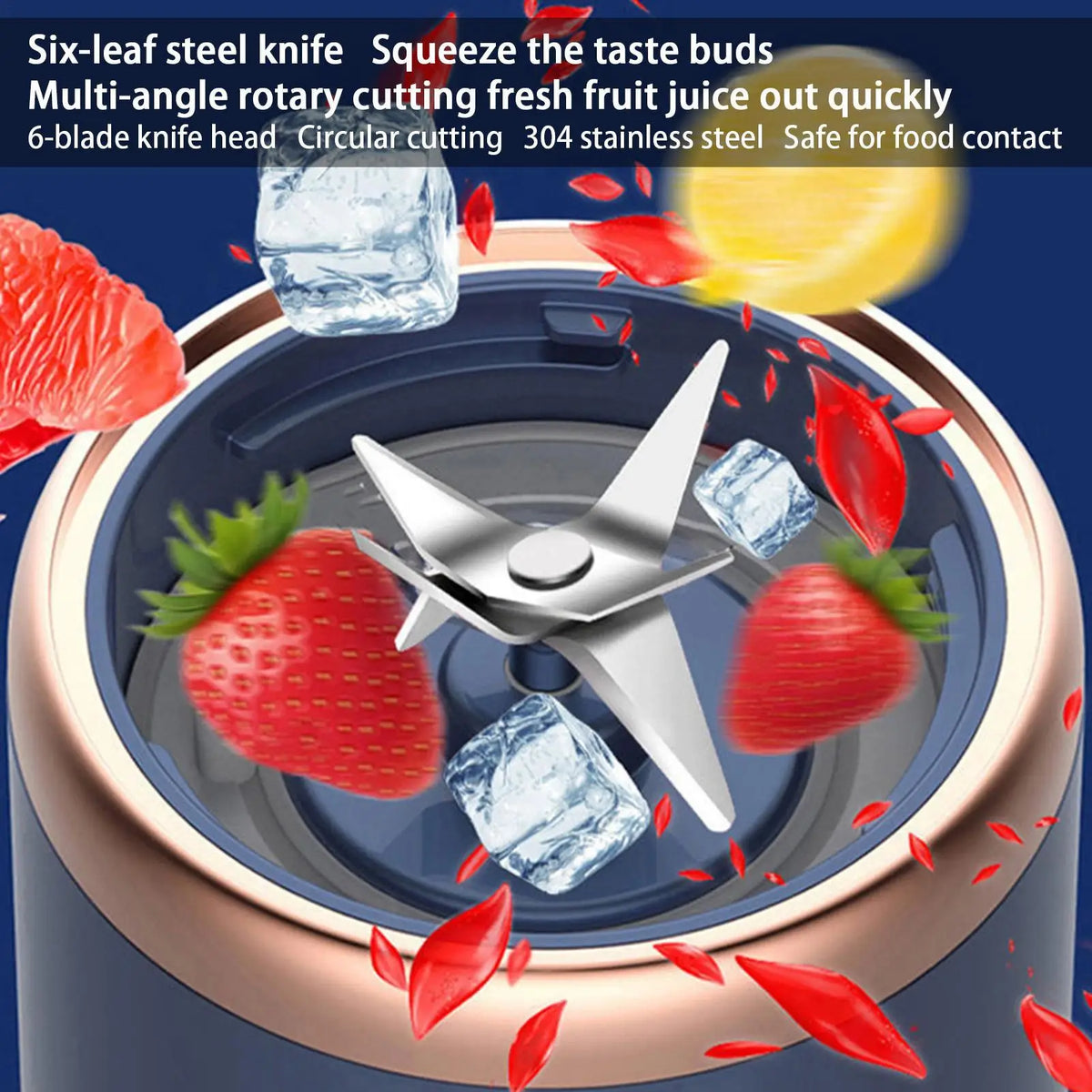Personal USB Rechargeable Travel Juicer blender Cup