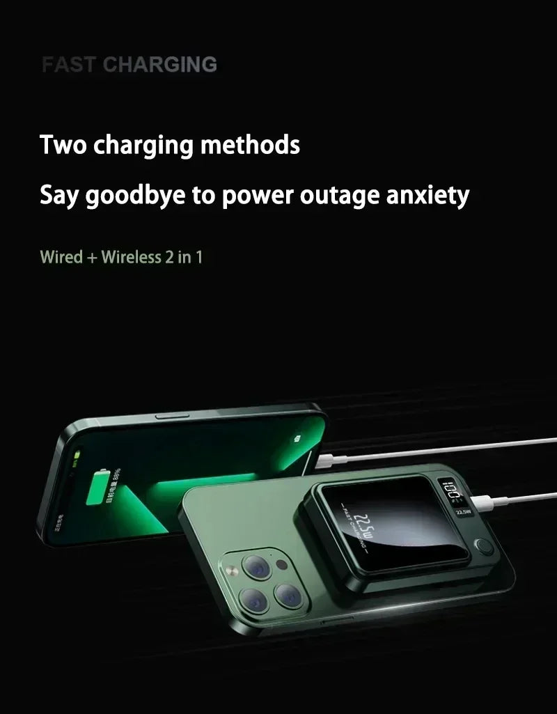 Lenovo Magnetic Wireless Power Bank and Fast Portable Charger