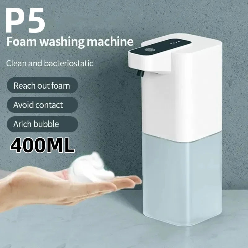 380ML Automatic Foam Soap Dispenser with USB Charging and Smart Sensor