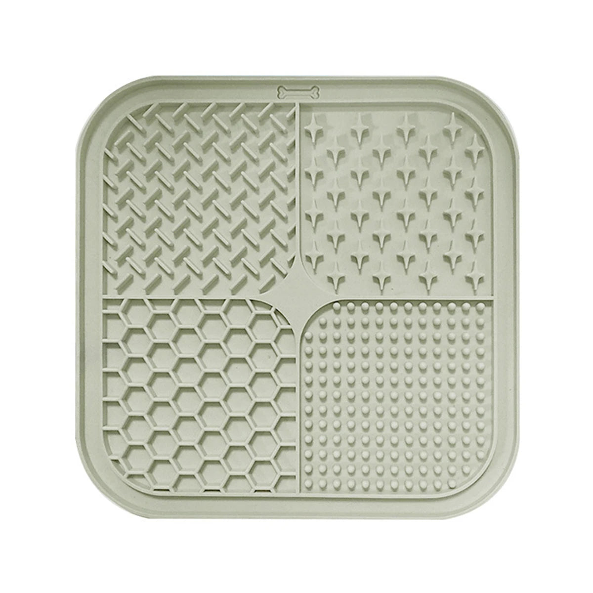 Zyvomart 1PC Silicone Pet Lick Mat Slow Feeder Pad with Suction Cups