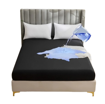 Waterproof Fitted Mattress Protector Soft Breathable Bedding Cover