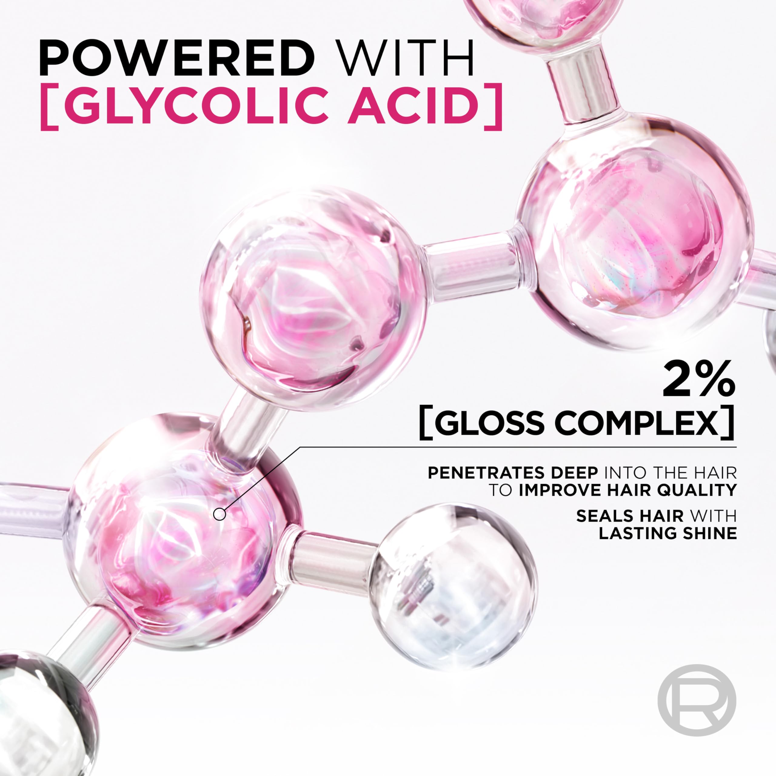 L'Oreal Paris Elvive Glycolic Gloss Shampoo 200ml - For Dull Porous Hair