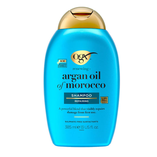 OGX Argan Oil of Morocco Repairing Shampoo 385ml - For Dry Damaged Hair